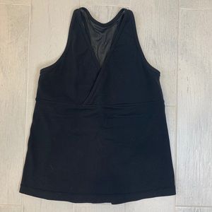 Lululemon Deep V-Neck Black Tank